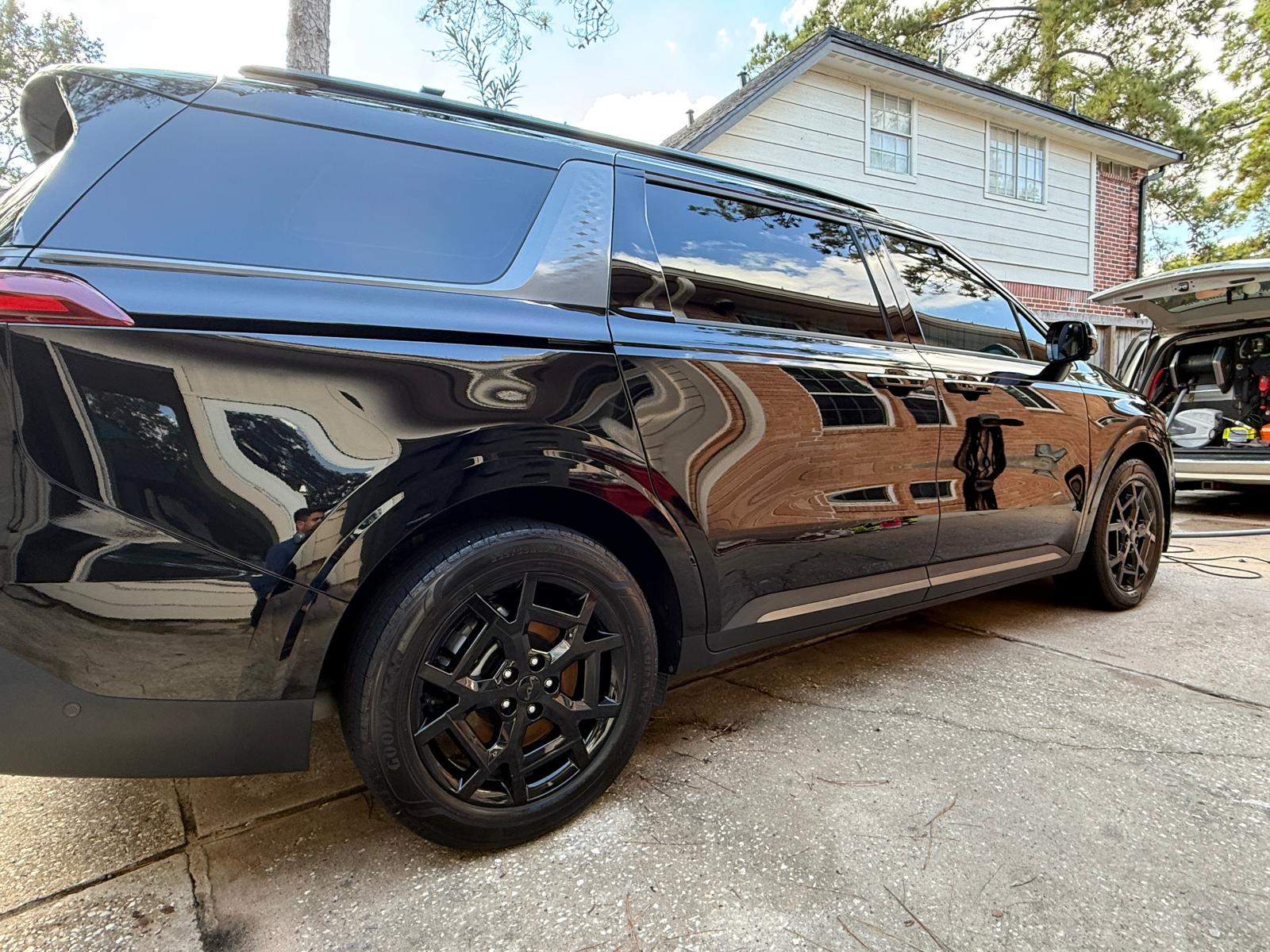 Ceramic coating protection — after detailing