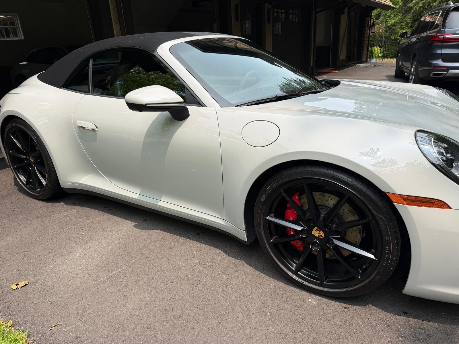 A clean Porsche cared for by MTAC Mobile Car Detailing